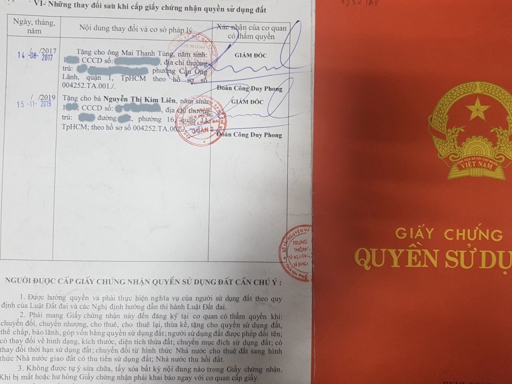 sang tên nhà đất nhanh quận 2